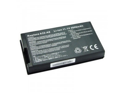 Батерия за лаптоп Asus A8 F8 N80 N81 Z99 X80 Z99 A32-A8 (съвместима)